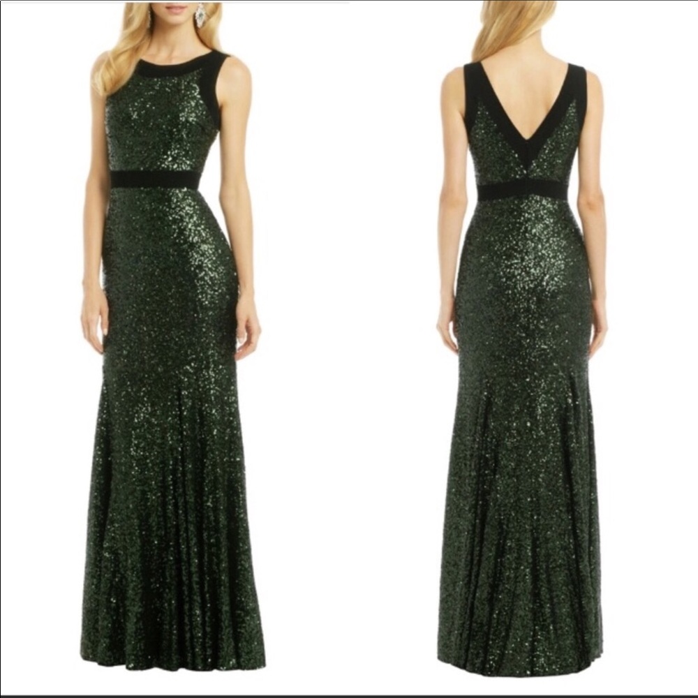 Badgley Mischka Take The Stage Gown - size 8